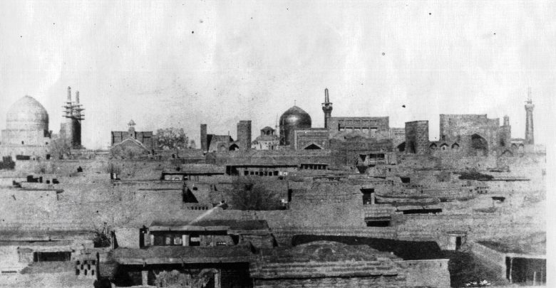 Några historiska bilder från Imam Ridhas (fvmh) helgedom: